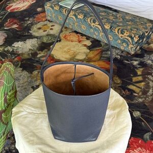 The Row Indigo Blue N/S Park Tote Medium